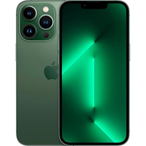 Apple iPhone 13 Pro, 256GB, Alpine Green - Cricket Wireless (Renewed)