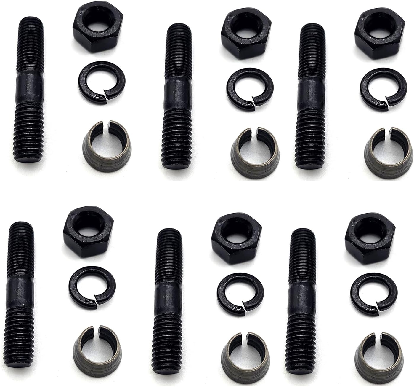 Hconcet 90116-08325 Set of 6 Hub Stud Bolts Fit Compatible with 1975-1997 Toyota Land Cruiser, 1979-1995 Pickup, 1984-1995 4runner