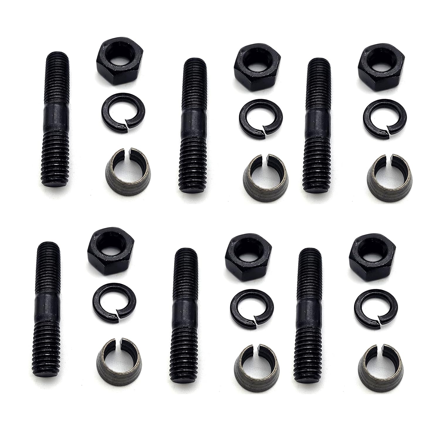 Hconcet 90116-08325 Set of 6 Hub Stud Bolts Fit Compatible with 1975-1997 Toyota Land Cruiser, 1979-1995 Pickup, 1984-1995 4runner