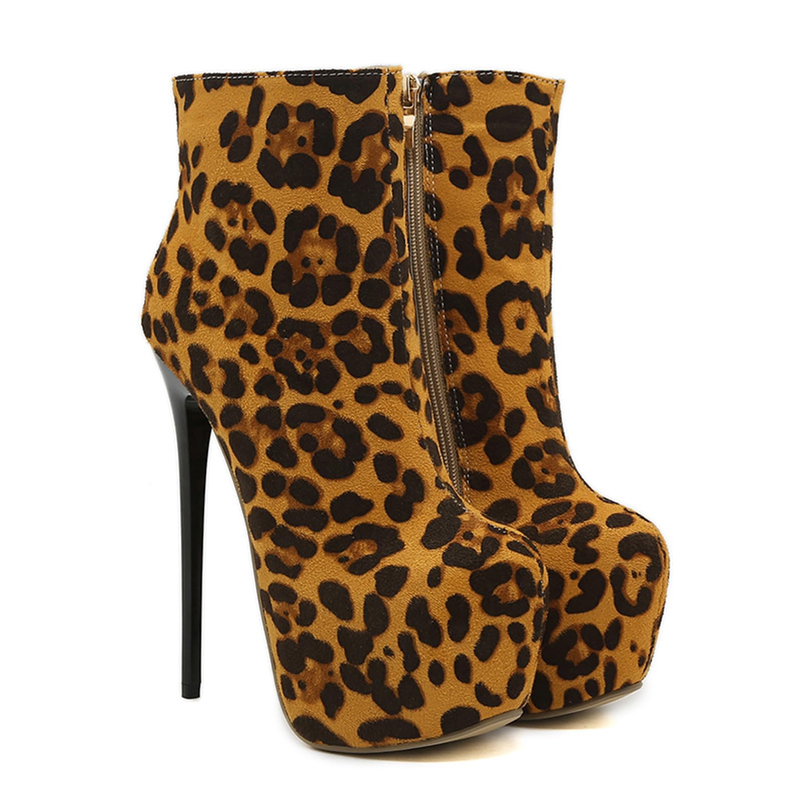 Bottes de mode femmes talons super hauts 16cm stiletto chic