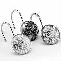 Vista 1 de Popular Bath Ganchos de ducha, colección Erica, gris