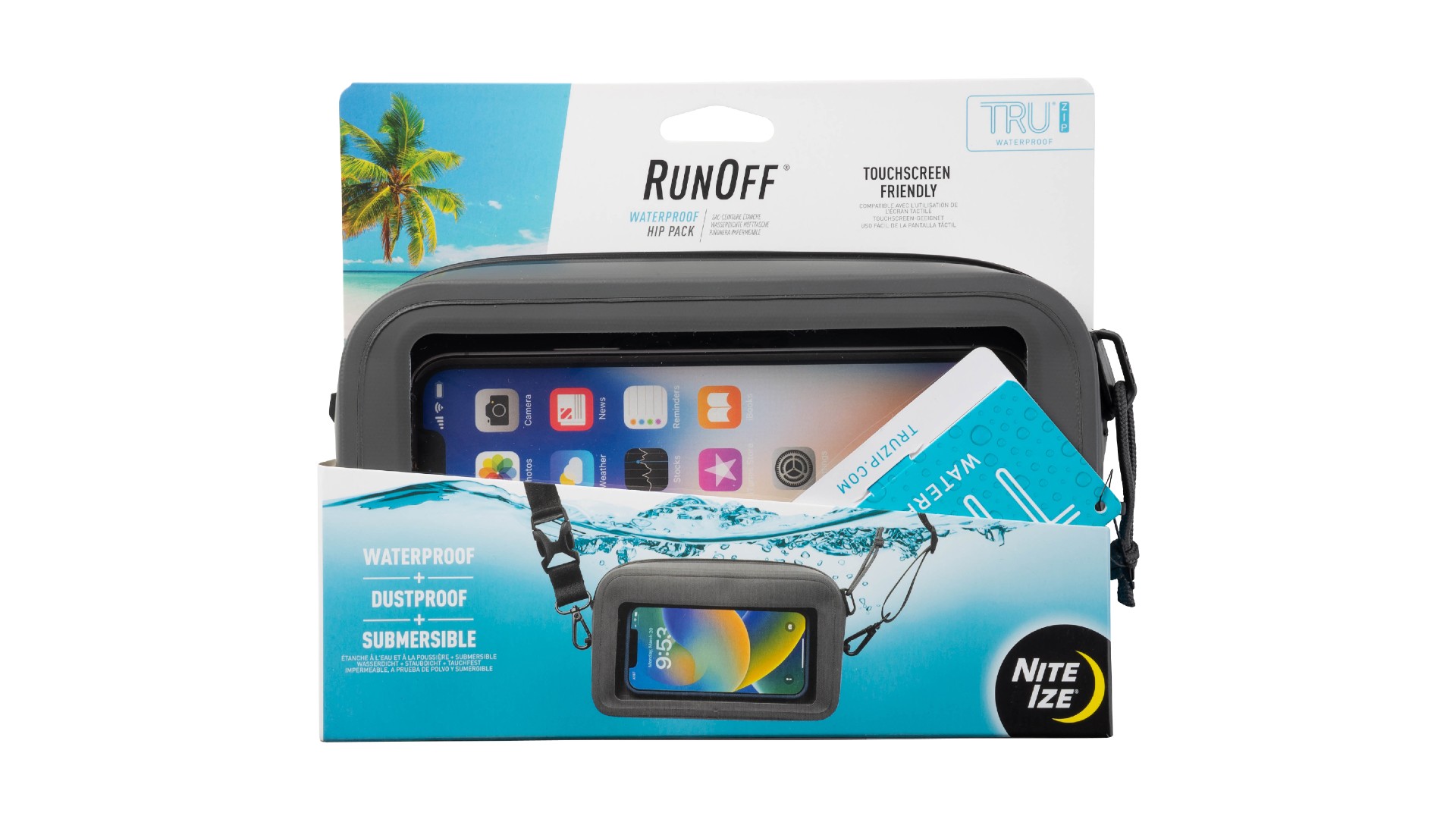 Amazon.com: Nite Ize RunOff Waterproof Hip Pack - Beach & Hiking