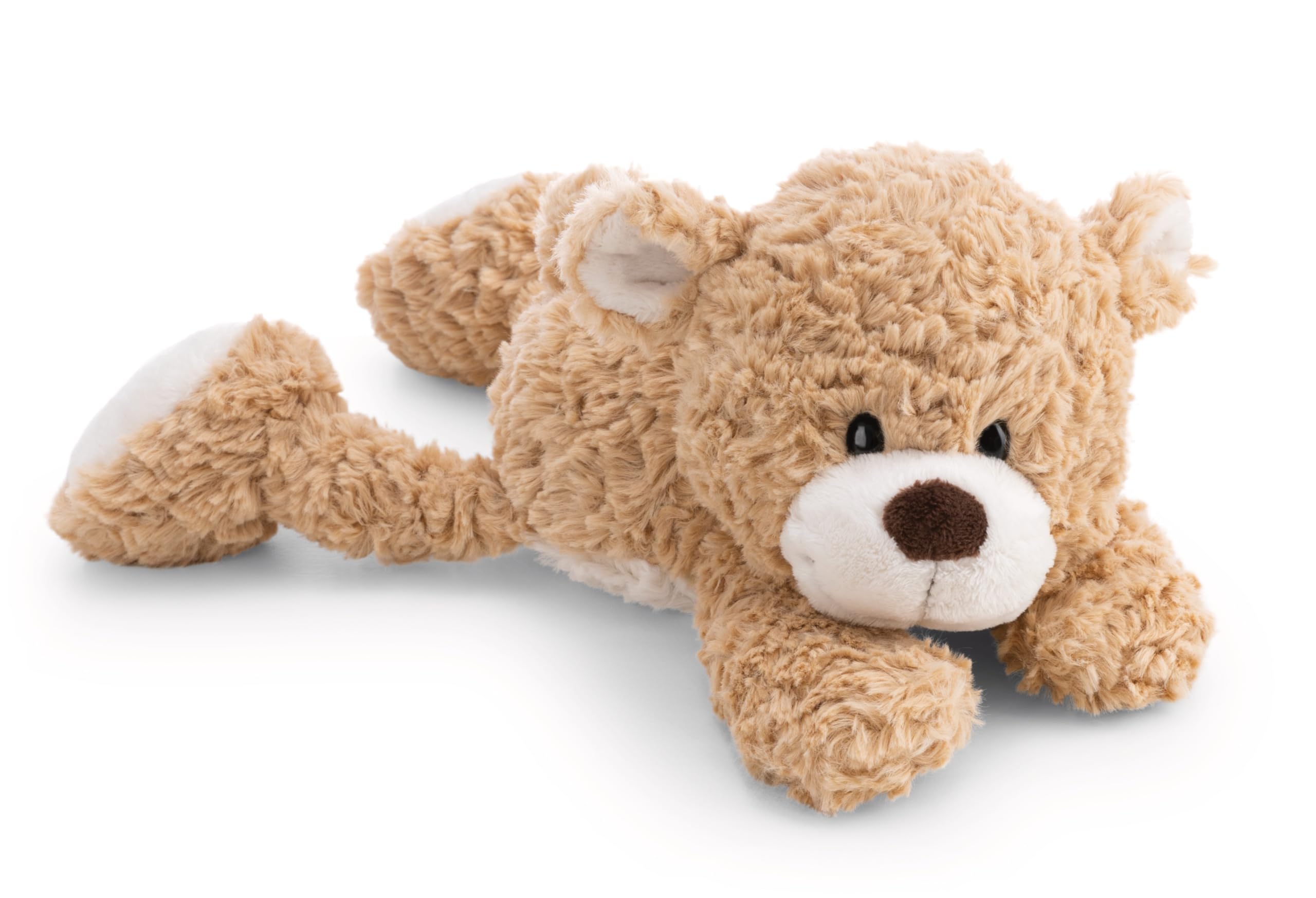NICI 62957 Finni the Bear Soft Toy, Stuffed Animal Made of Soft Plush, Cute Plush Toy for Cuddling and Playing, for Children and Adults, Great Gift Idea, 30 cm, Caramel