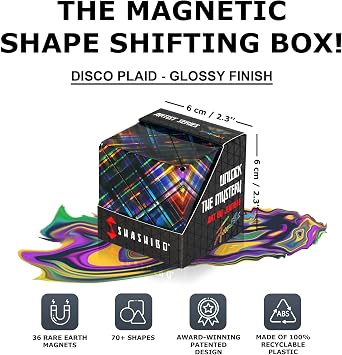 SHASHIBO Bundle of 2 - The Chameleon + Disco Plaid
