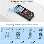 LASELION LT70 Laser Distance Meter – 70m (229ft) Range, High Accuracy, Multiple Measurement Modes, Built-in Level Bubble, and Mute Function (229ft)