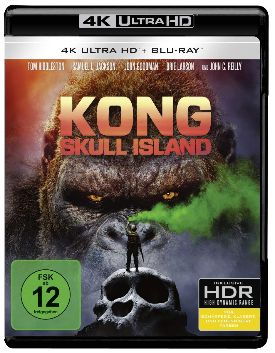 Kong: Skull Island 4K soluciona la falta de nitidez en streaming con Blu-ray