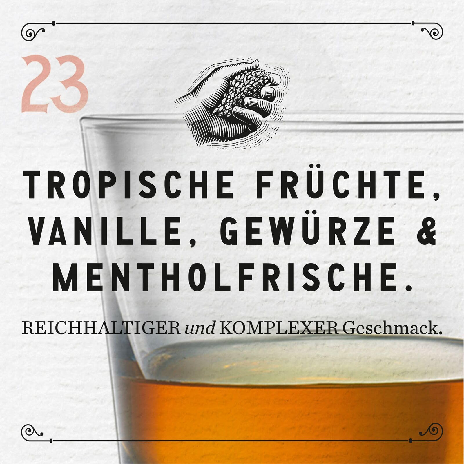 CRAIGELLACHIE 23 Year Old Speyside Single Malt Scotch Whisky, 46% vol, 700 ml, in Geschenkverpackung, gereift in First-Fill-Sherry- und -Bourbon-Fässern, 70 cl