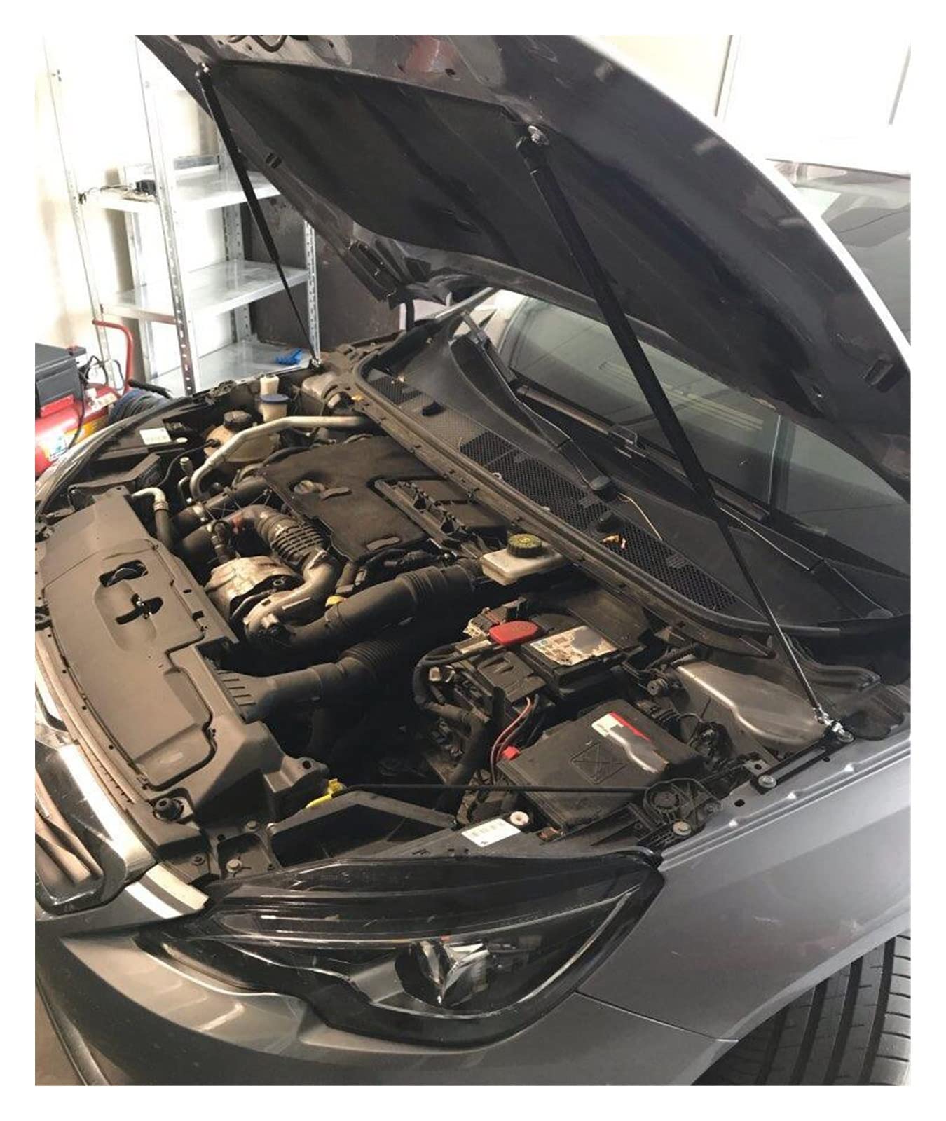 Vérins De Capot Pour VW Pour TROC Pour T-Roc 2017 2018 2019 2020 2021 2022 2023 Capot Avant Modifier Les Vérins À Gaz Supports De Levage Amortisseurs Capot Ressorts À Gaz Capot Moteur(3