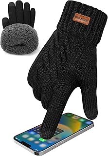Sponsored You’re seeing this ad based on the product’s relevance to your search query.Learn more about this advertisement KEECOW Men's Winter Gloves Touchscreen Warm Thermal Fleece Knitted Gloves for Outdoor Sports Running Cycling Leisure