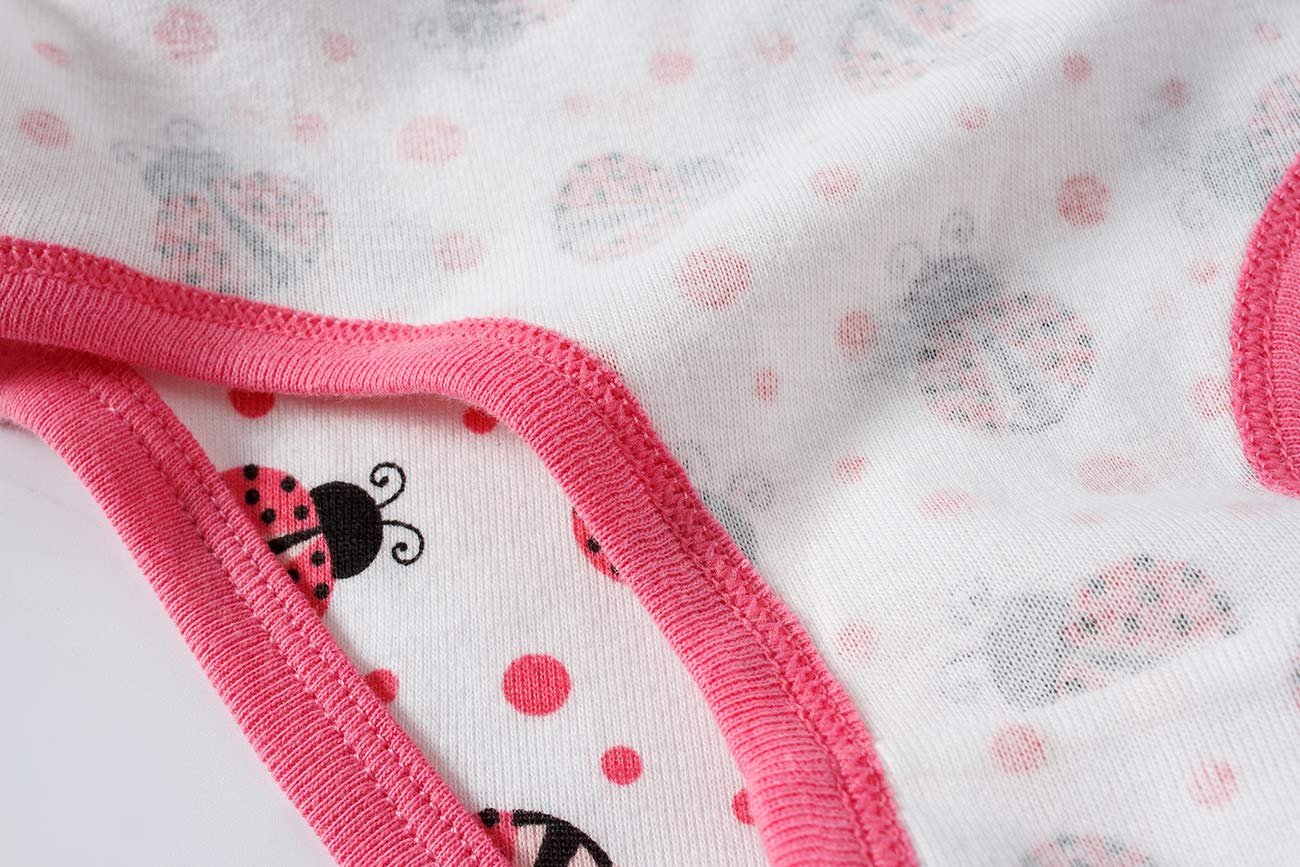Soft Girls Briefs Hahan Baby Girls' Cotton Panties - 6-Pack Soft Soft Girls Briefs Hahan Baby Girls' Cotton Panties - 6-Pack Soft