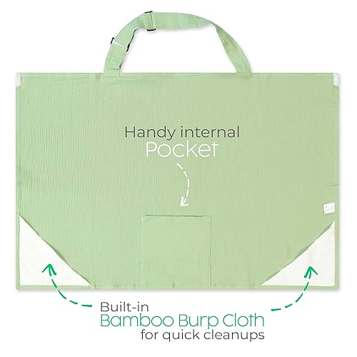 Miniatura 36 de San Francisco Baby Nursing Cover – Breathable Breastfeeding Cover for Nursing, 360° Nursing Cover Up for Breastfeeding, Privacy Nursing Covers,