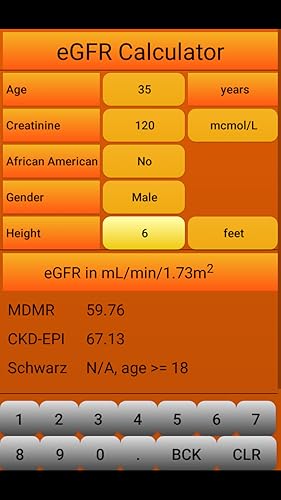 eGFR Calculator