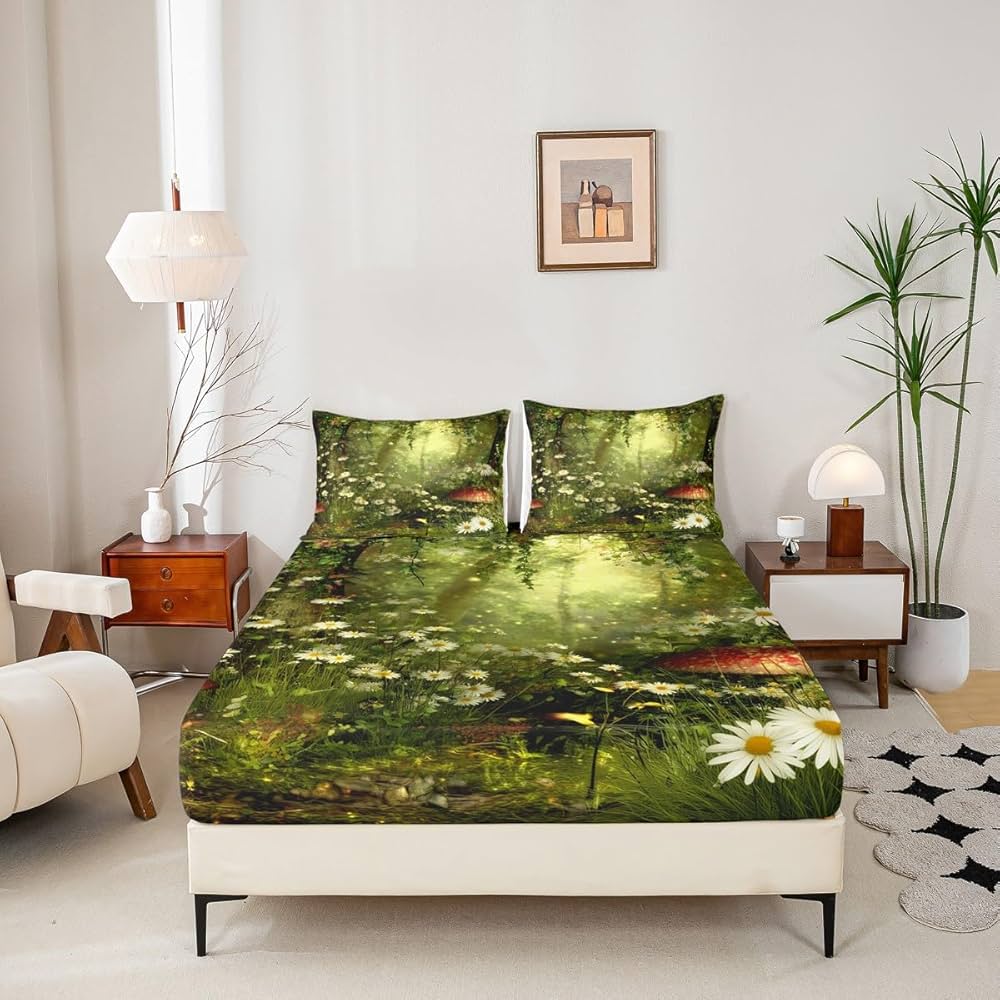 Amazon｜Erosebridal マジックフォレストボトムシーツ