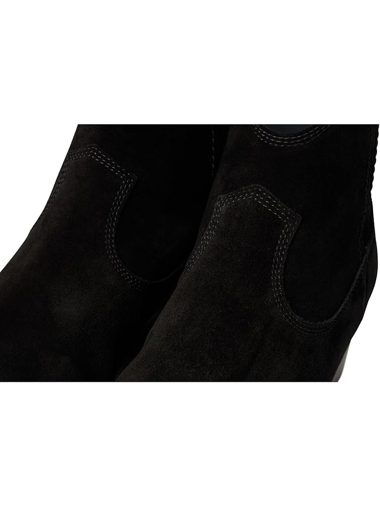 Black SAS Dylan Back Zip Ankle Bootie