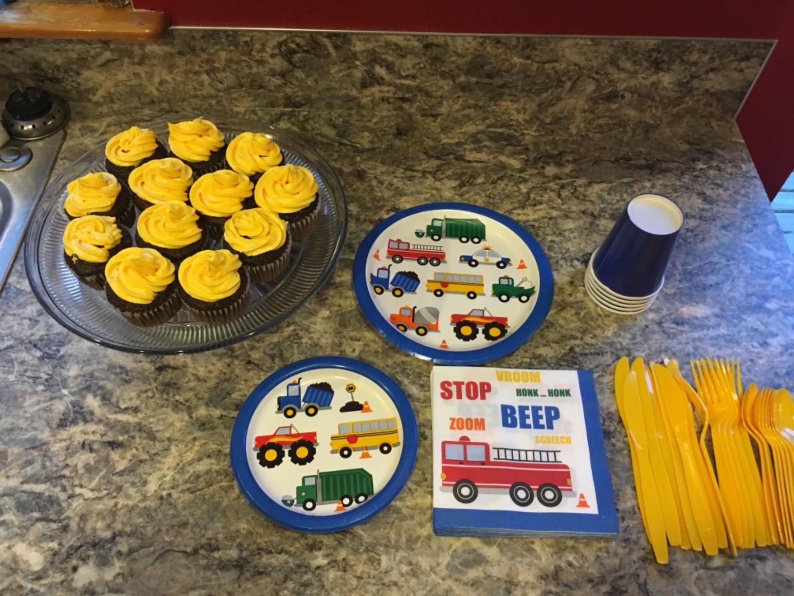 Cars & Trucks Birthday Party Supply Pack! Bundle Includes