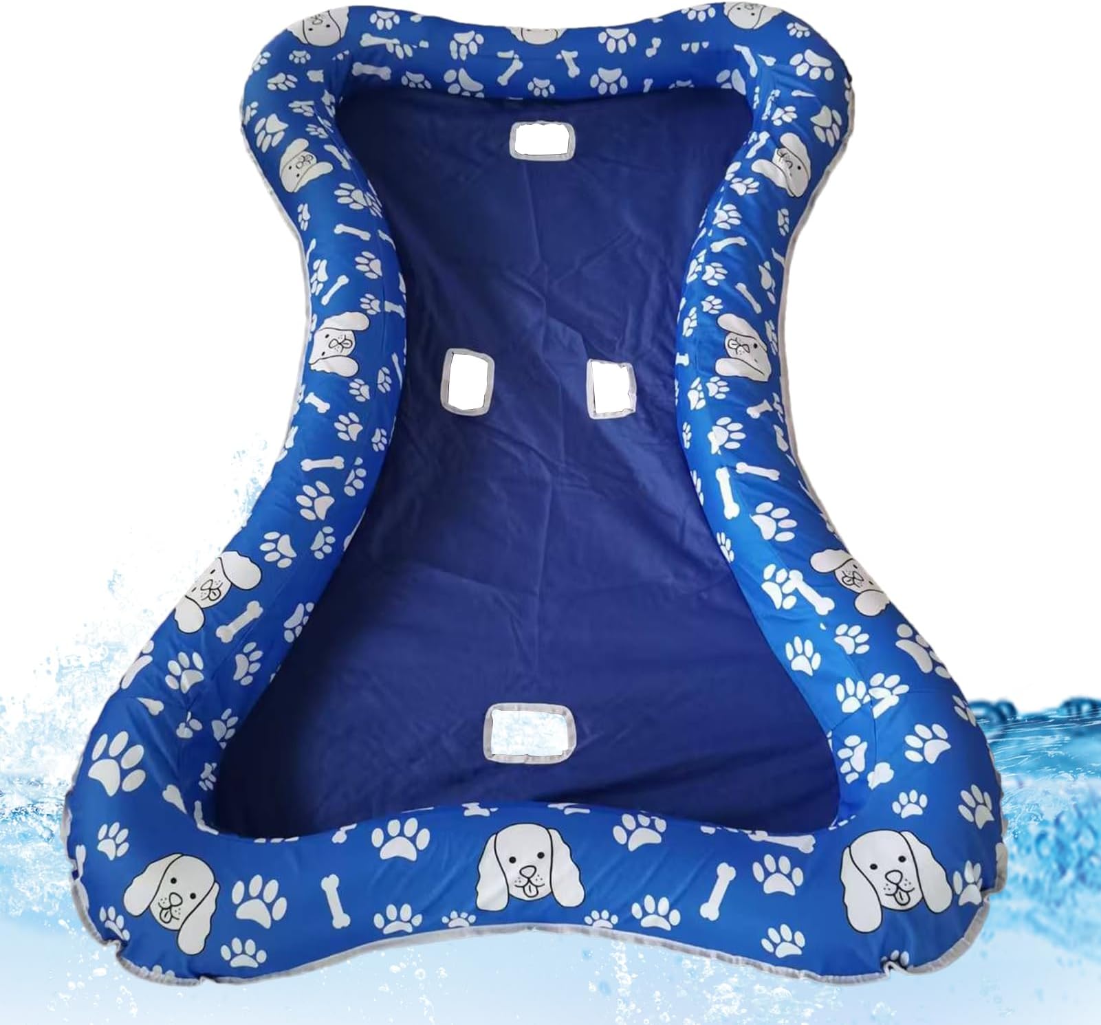 Dog Floats for Pool | Non-Slip Pet Floating Mat for Pool,Inflatable Raft Toys Water Play Mat for Animal Outdoor Swimming Bath Tub River Lake Beach Outside