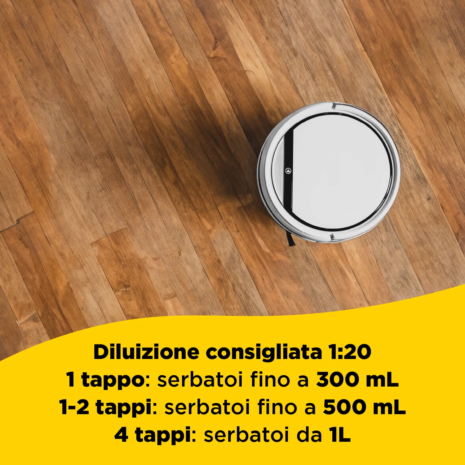 Fila Surface Care Solutions, ROBOSHINE, Detergente per Tutti i Robot Aspirapolvere Lavapavimenti e Lavasciuga Pavimenti, Fino a 100 Lavaggi, Detersivo Pavimenti per Ogni Tipo di Superficie, 1L