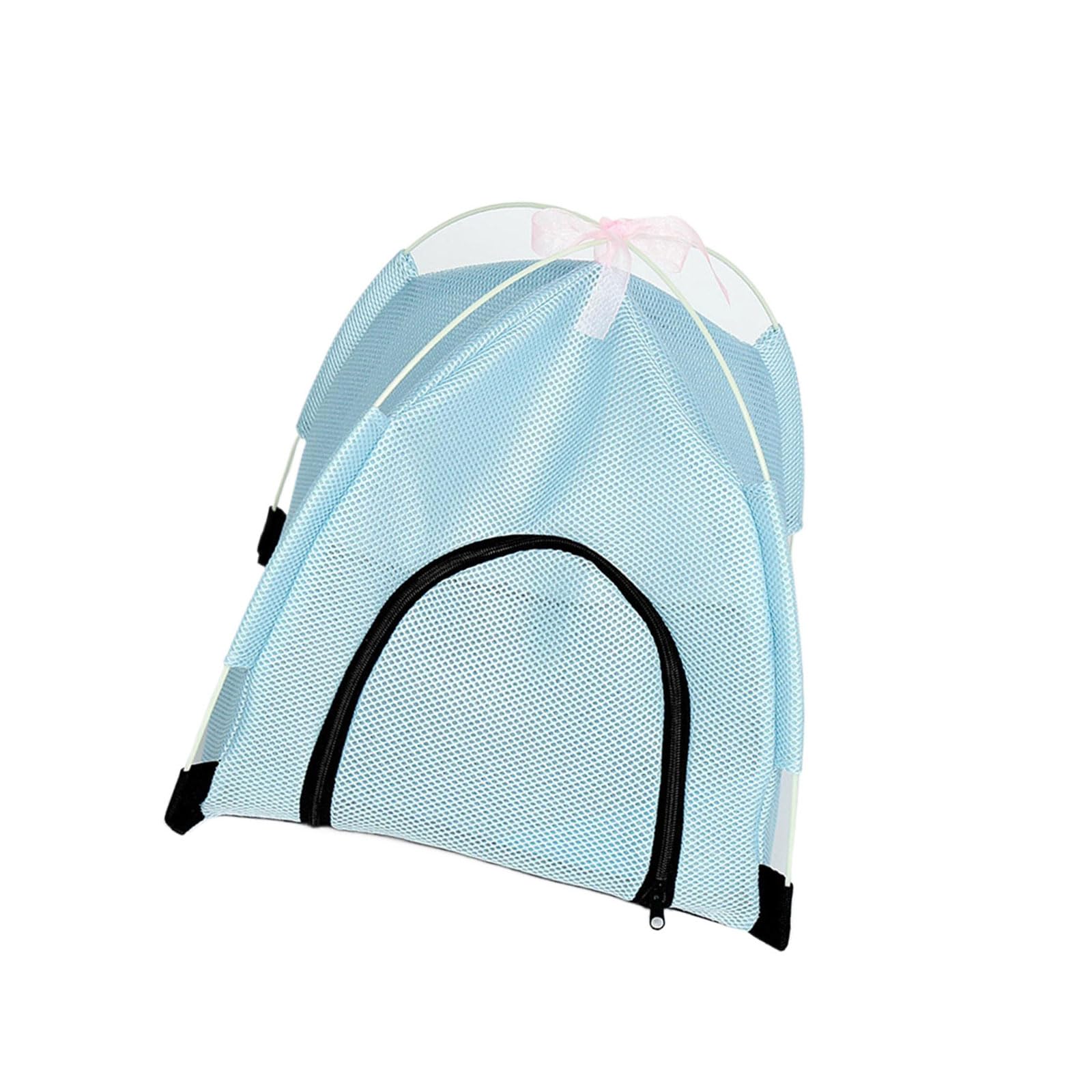 Tente souple pour petits chiens et abri lavable gris anthracite