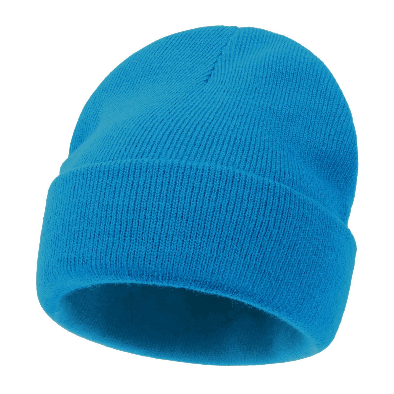 Kids Beanie Boys Girls Winter Hats Children Cuffed Knit Warm Skull Caps