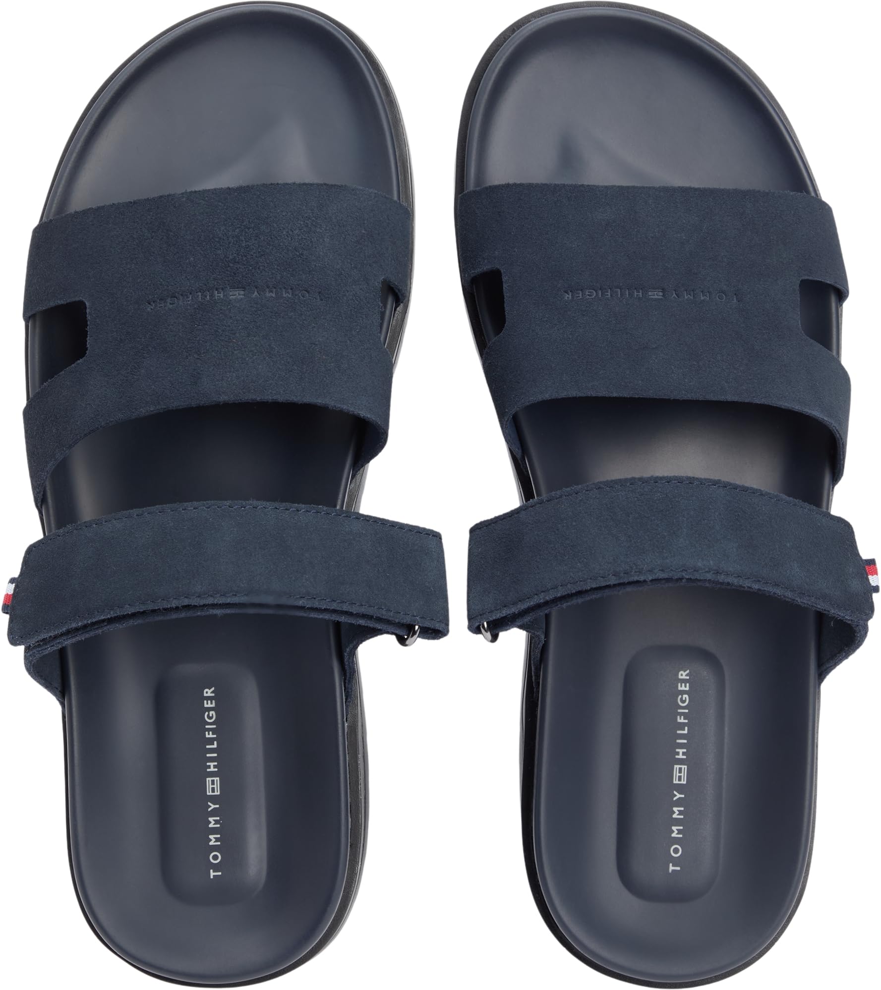 Tommy Hilfiger Homme Adjustable Premium Suede Sandal Fm0fm05774 Plates