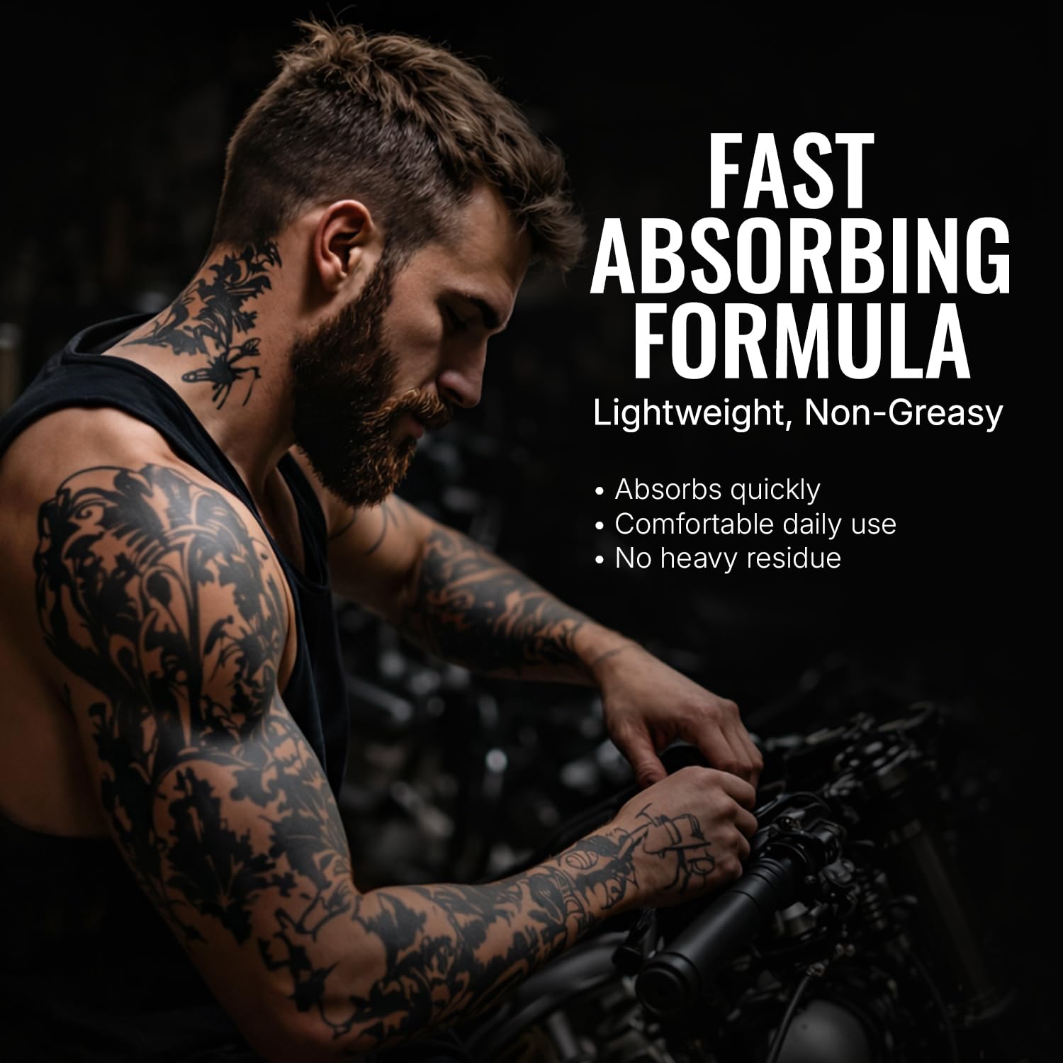 Vitamin C Face Serum for Men, Brightening Hydrating Serum for Face with Citrus Stem Cells and Hyaluronic Acid, Anti-Aging Facial Serum for Dark Spots and Uneven Skin Tone