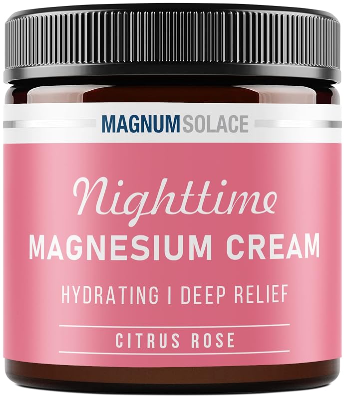 Loção corporal de cloreto de magnésio Magnum Solace Citrus Rose, 120 mL