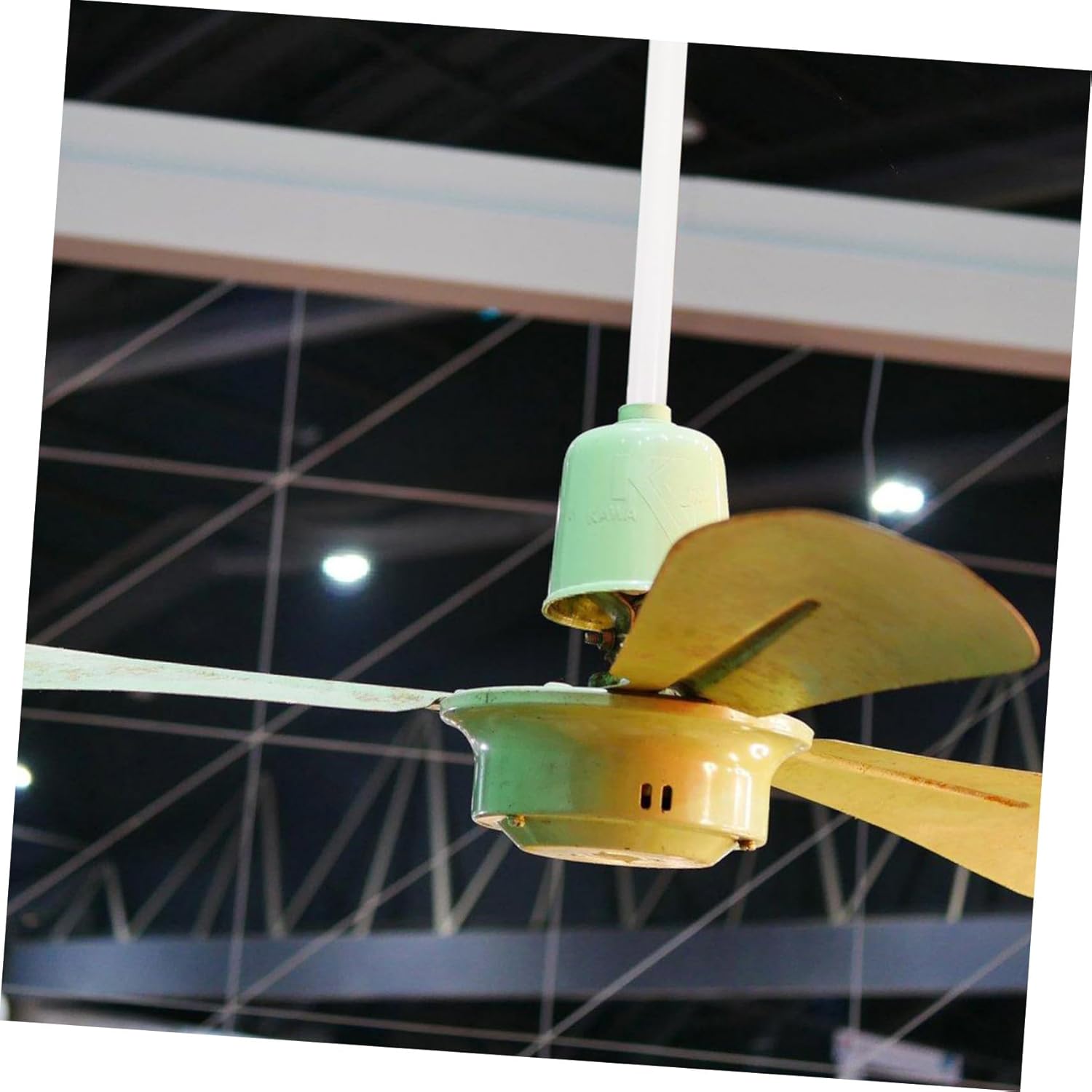 jojofuny 3sets Ceiling Fan Downrod Extension Kit Fan Rod Double Design for Secure Connection for Home and Commercial Use