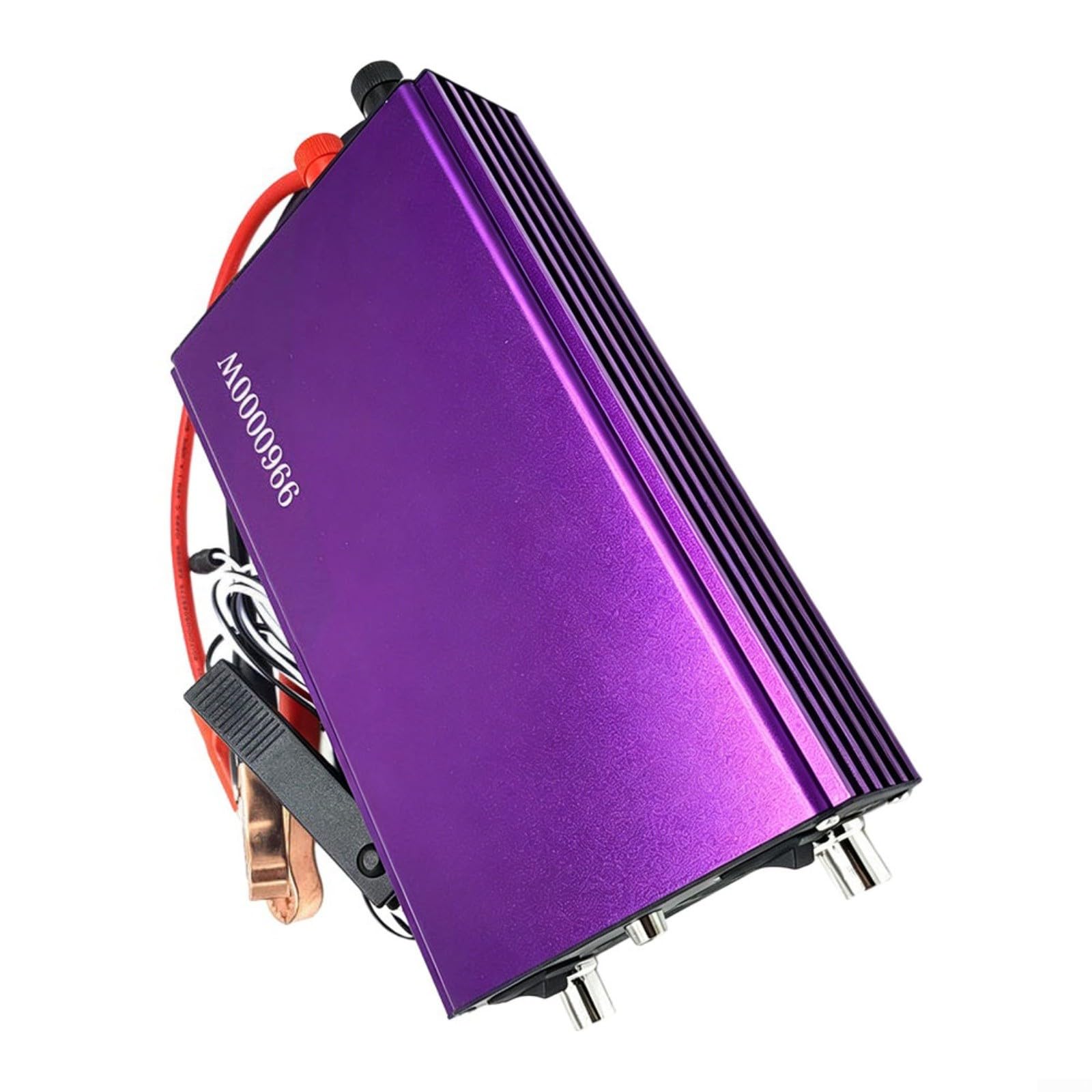 KiraKira 12 V für Dual-Conversion Wechselrichter-Kit, Hochleistungs-Batteriekonverter 20 A + Batterien, für kompaktes Metallgehäuse mit für große Dioden Fahrzeug und tragbare Systeme (9960000 W)