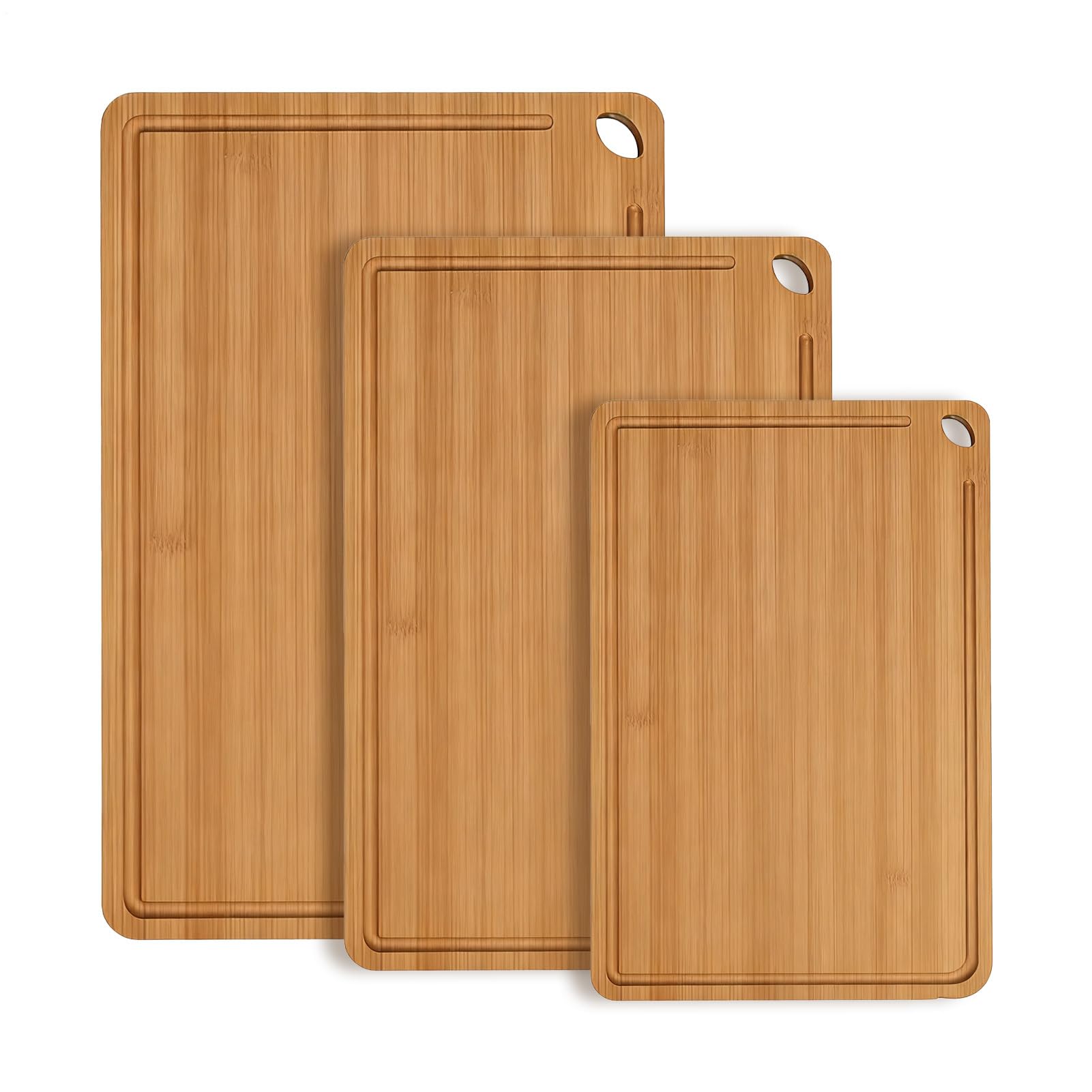 Tagliere in legno: tagliere antiscivolo per la preparazione dei cibi, tappetino da taglio facile da pulire, utensile da cucina versatile, accessorio da cucina versatile per la casa e il resto