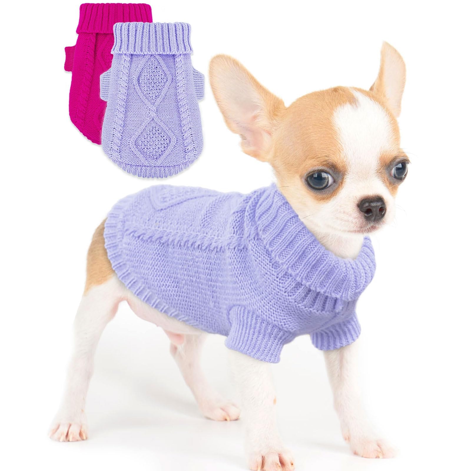 Kallfir's cutie 2-Pack Dog Sweater