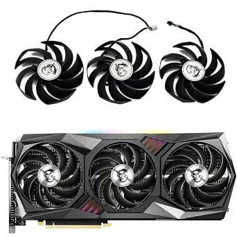 PLD09210S12HH PLD09210B12HH 90MM 4  MSI Geforce RTX3080 3080Ti RTX3060 3060 Ti  RTX 3070 3080 3090 Gaming X Trio
