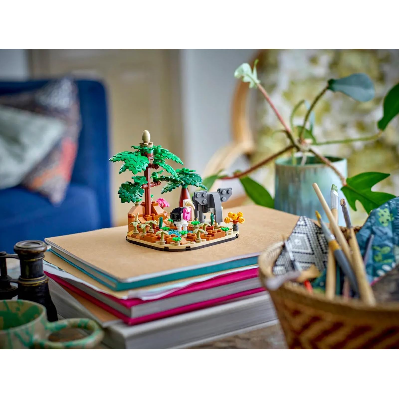 Amazon.co.jp: レゴ (LEGO) アフリカのサバンナ ジオラマ 40784 : おもちゃ