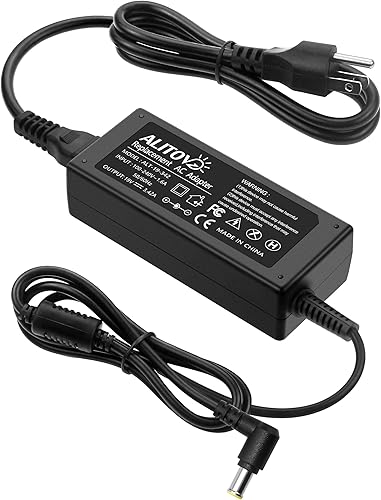 para LG Monitor Cable de alimentación 19V Fuente de alimentación para LG Electronics 19" 20" 22" 23" 24" 27" 32" LED LCD HD TV Widescreen AC