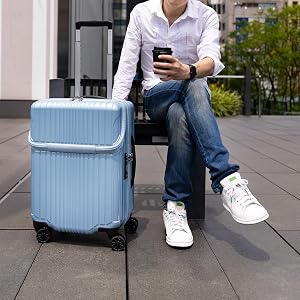 Amazon | [アジアラゲージ] スーツケース キャリーケース 軽量 機内
