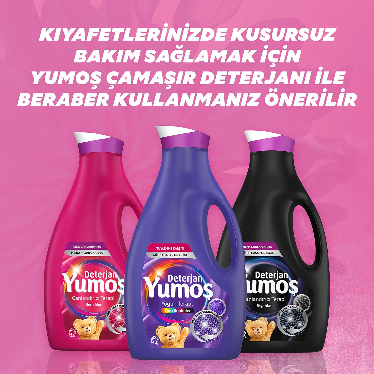 Yumoş Çiçek Bahçesi Yumuşatıcı 50 Yıkama 5 lt (4 paketi)
