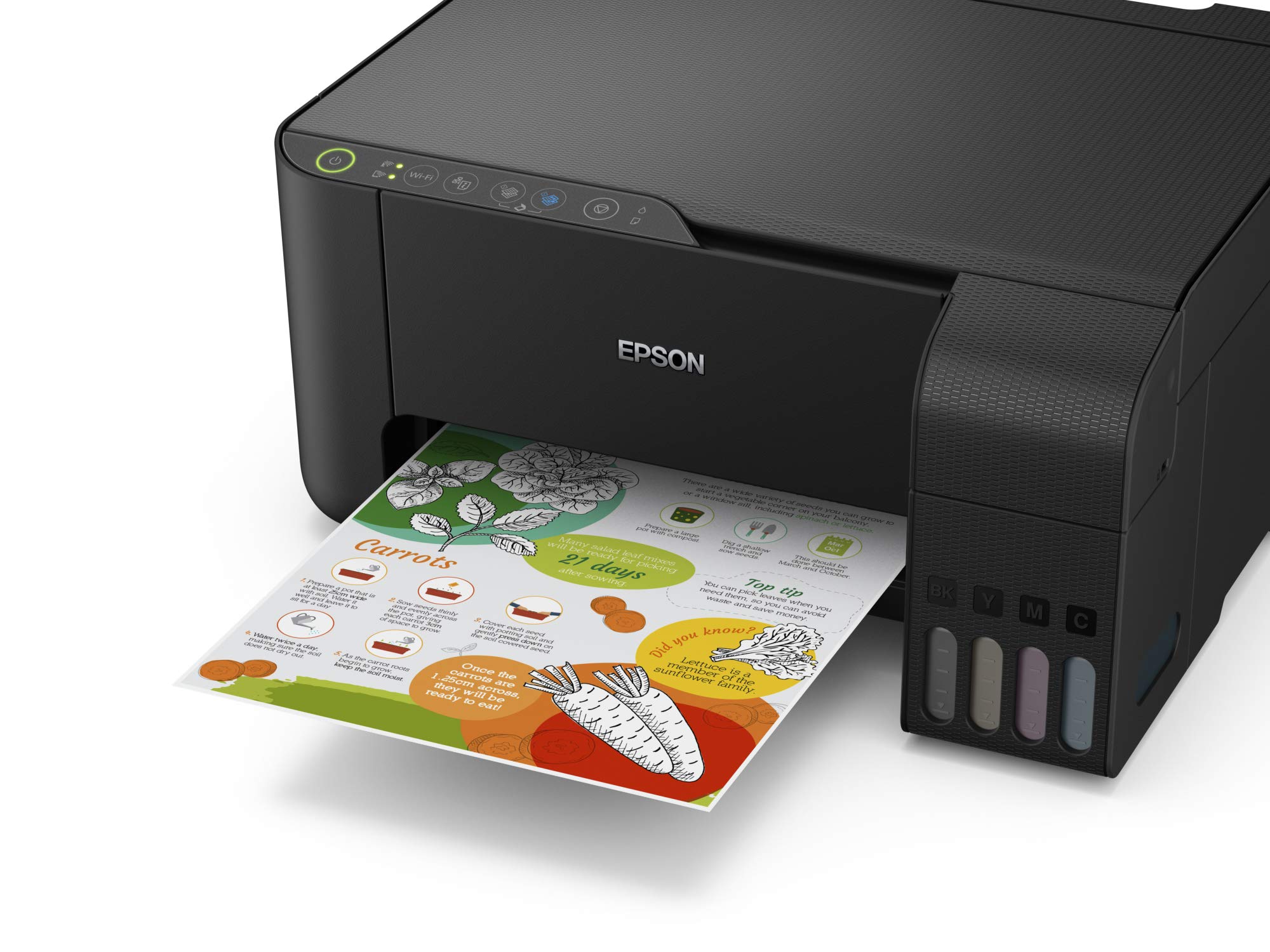Epson EcoTank ET-2714 Stampante Multifunzione 3-in-1 inkjet Wi-Fi Stampa Fronte/Retro