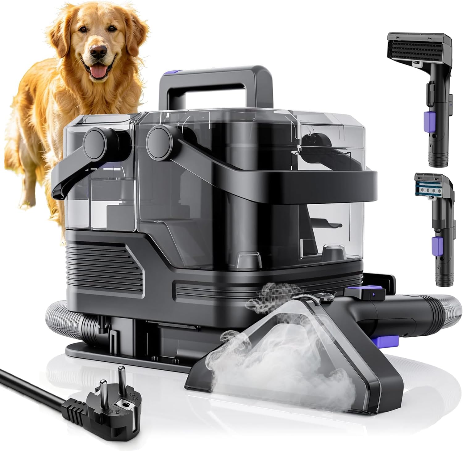 Onbekend Portable Carpet Cleaning Machine, 20kpa Powerful Sucti tapijtreiniger