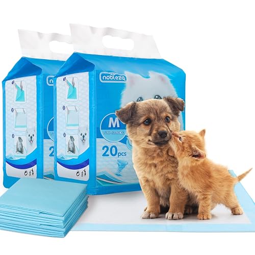 Nobleza - 120 x Empapadores Perros Alfombrilla higiénica de Entrenamiento para Perros. Ultraabsorbente…