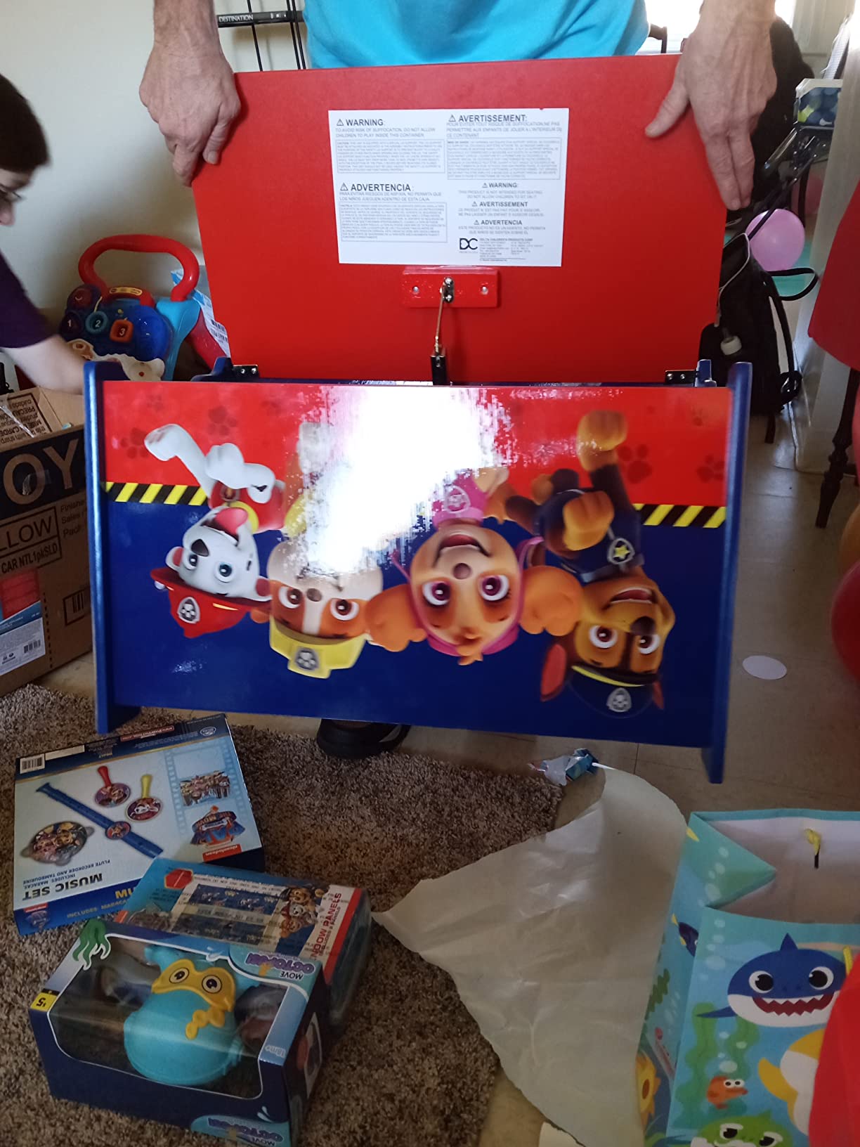 9/mo Finance Delta Children Deluxe Toy Box, PAW Patrol Buy Now