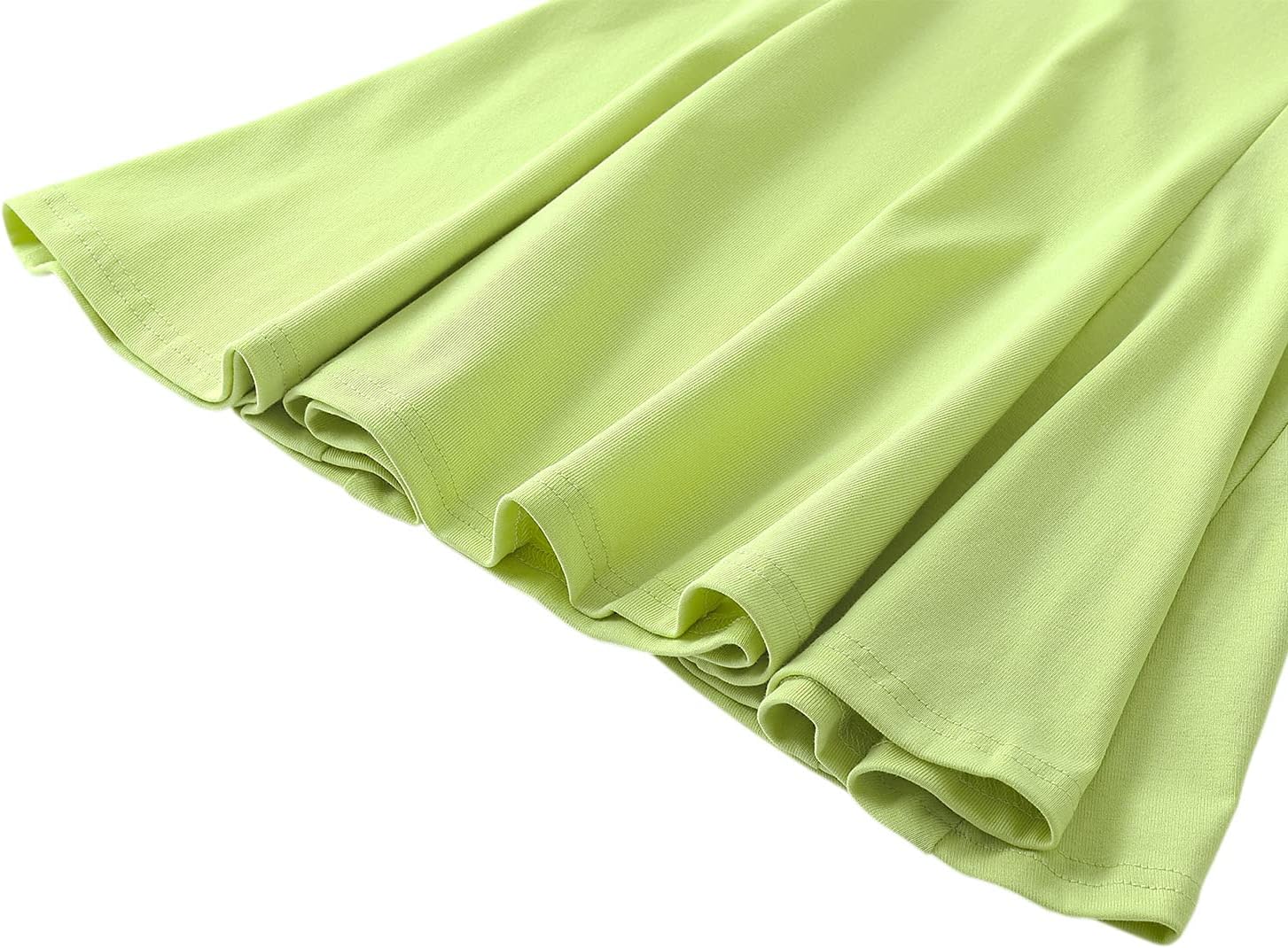 Toddler Girls Short Sleeve Swing Dress Little Kids A-Line Skater Twirl Summer Casual Dresses (12Months-7years) - Image 5