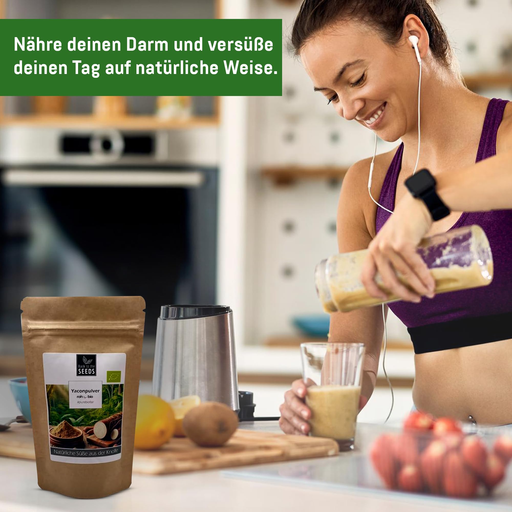 Bio Yacon en polvo (400 g)