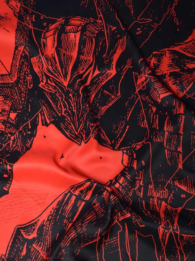 Anime Tapestry Backdrop - Cursed Anime Theme -3