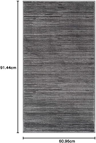 Vista 543 de SAFAVIEH Vision Collection VSN606F - Tapete de 6 pies x 9 pies, crema, moderno, ombré, no desprende pelo, fácil cuidado, para zonas de alto tráfico