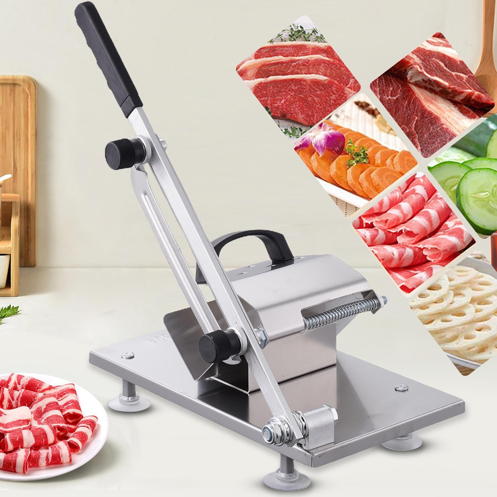 Amazon | 家庭用ミートスライサー、フードスライサー | 業務用ミート