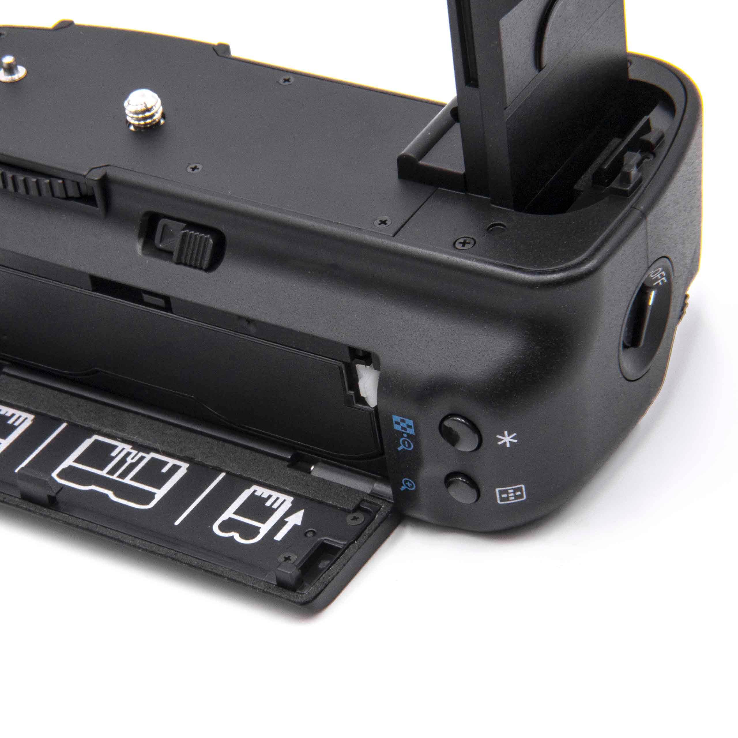 vhbw impugnatura battery grip sostituisce Canon BG-E2N, BG-E2 per fotocamera reflex, incl. ghiera di selezione