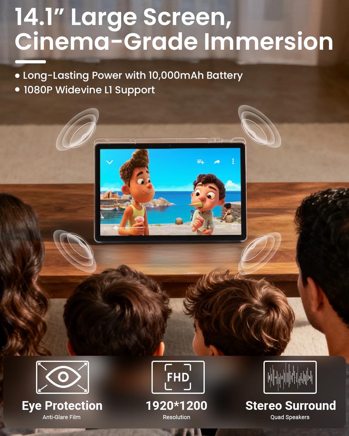 Amazon.co.jp: 14インチAndroid 15タブレット、16GB RAM+256GB ROM