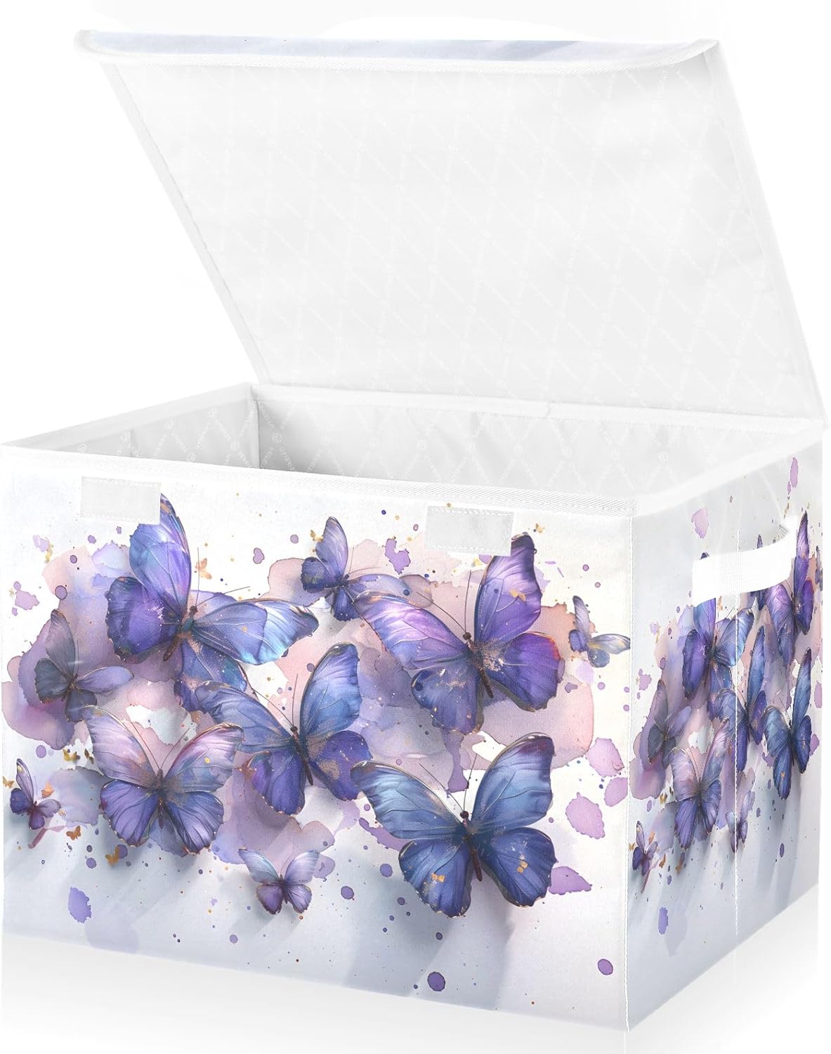 ALAZA Storage Bins Organizer Box Baskets Lidded Clothes