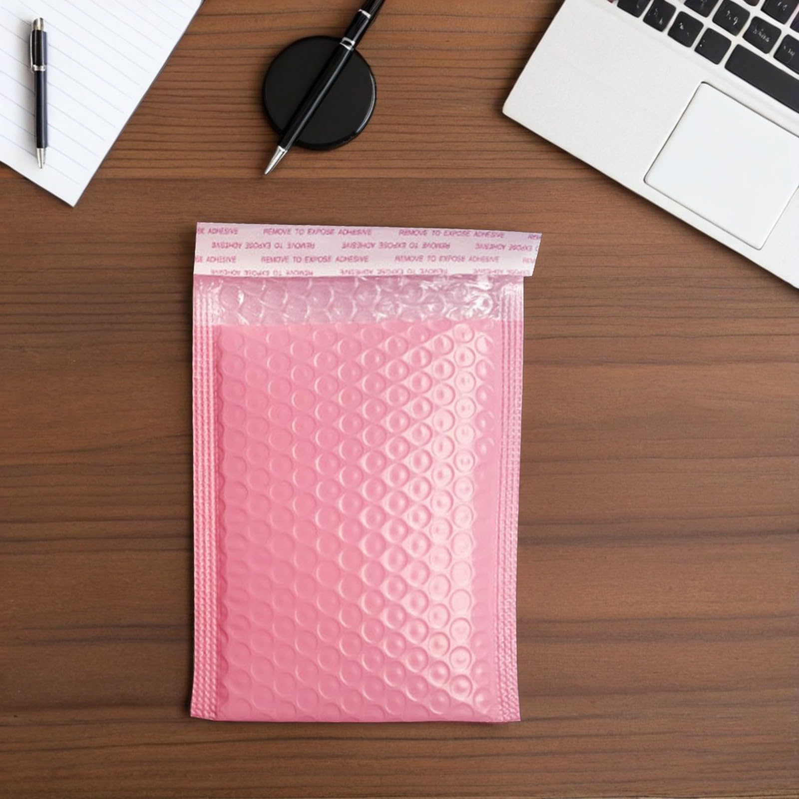 Rosa Luftpolsterbeutel 50 Stück aus Pe für Schutzverpackung