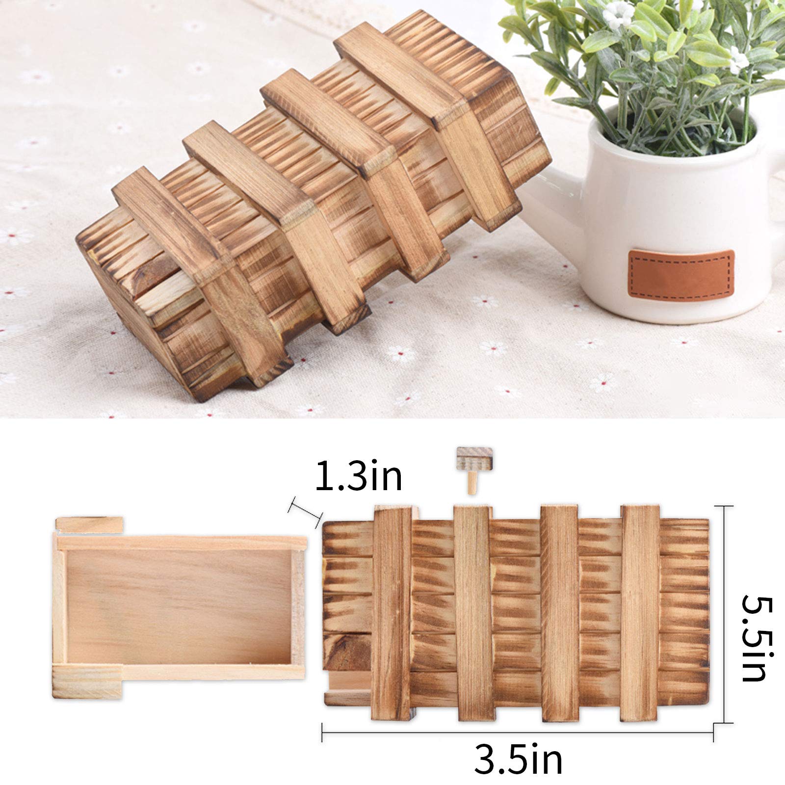 Tajne pudełko na puzzle dla dorosłych magiczne uchwyty na pieniądze dla dorosłych i karty drewniane tajne przegródki etui na karty podarunkowe etui japońskie pudełka na puzzle etui prezenty