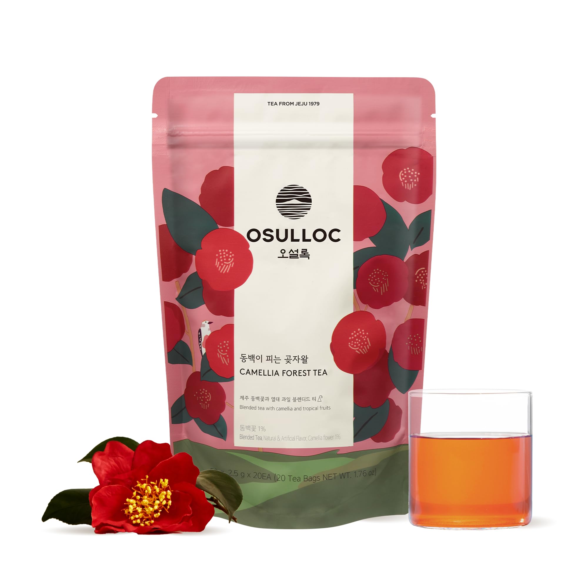 Amazon.com : OSULLOC Camellia Tea (Sweet Tropical Fruit Scent
